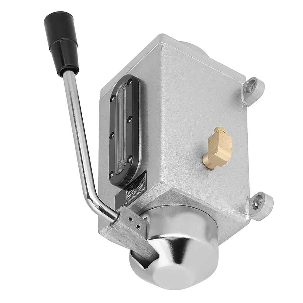 Manual Punching Lubrication Oiler Pump CNC Milling Machine Double Outlet Lathe Punching Machine Cutting Oil Pump Milling Machine Peaceful Pleasures Health and Wellness
