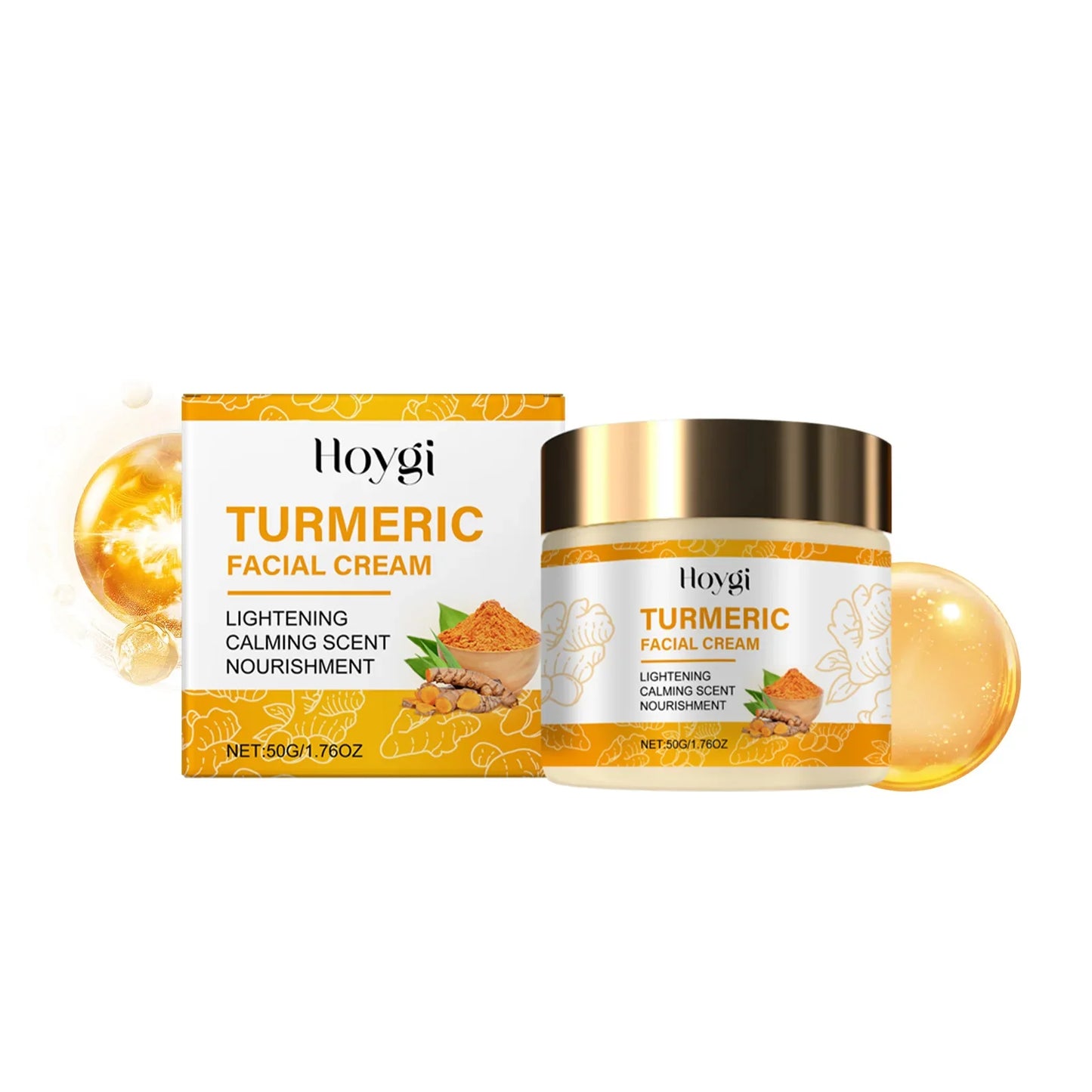 Hoygi Turmeric Facial Oil, Soap & Face Cream – Skin Brightening