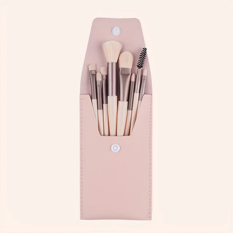 RUNTOIN 8/20Pc Makeup Brush Set – Powder, Foundation & Blending