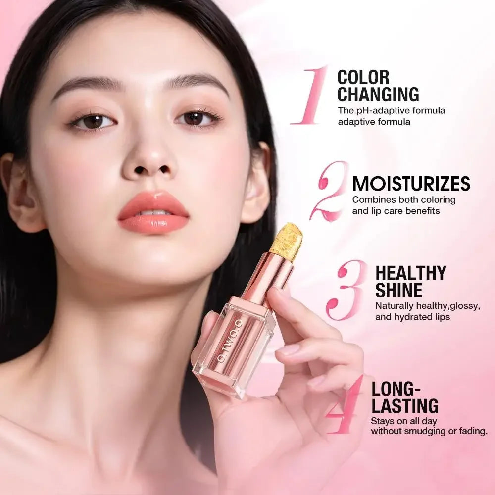 O.TWO.O Color Changing Lip Balm – Hydrating & Long Lasting Tint