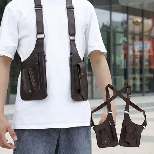 Men's Tactical Crossbody Bag | Waterproof Anti-Theft Multi-Pocket Tactical Crossbody Bag Peaceful Pleasures Health and Wellness