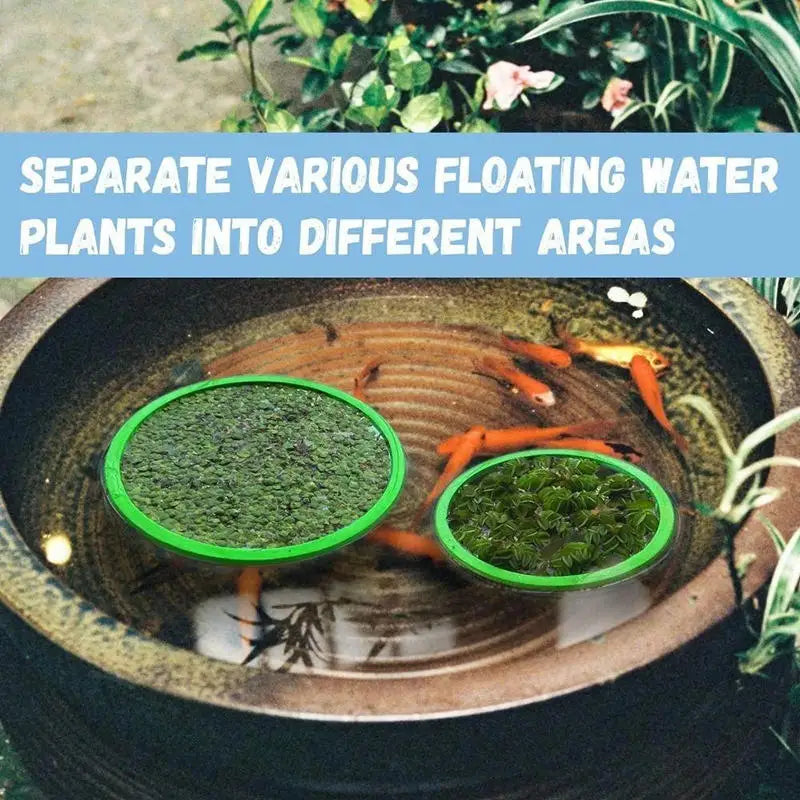 5/10pcs Aquarium Floating Plant Rings Fish Feeding Rings Floating Grass Blocking Rings for Fish Tank Aquarium Pond Accessories Peaceful Pleasures Health and Wellness