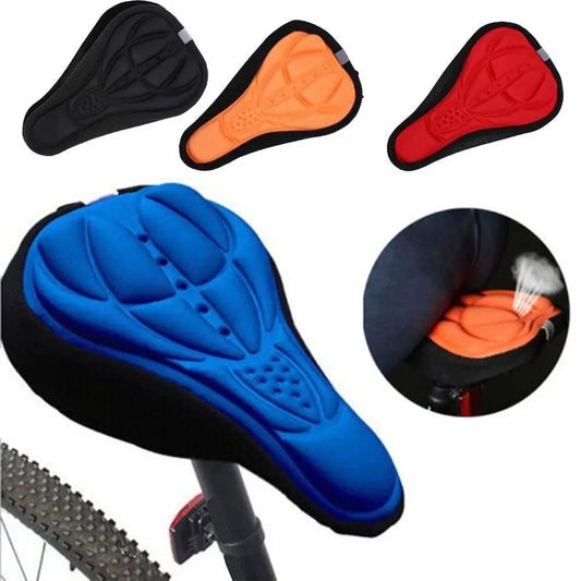 3D Padded Bike Seat Cover – Soft Foam Cushion for Road & MTB Bike Seat Cover Peaceful Pleasures Health and Wellness