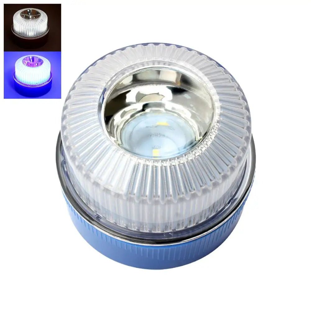 V16 LED Magnetic Strobe Warning Light | Car Emergency Safety Beacon Car Warning Light Peaceful Pleasures Health and Wellness C