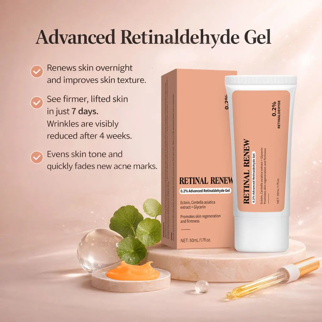 Advanced Retinal Gel for Firming Skin, Evens skin tone, Provides 24-hour hydration, Refreshing and Non-greasy Facial Cream Peaceful Pleasures Health and Wellness