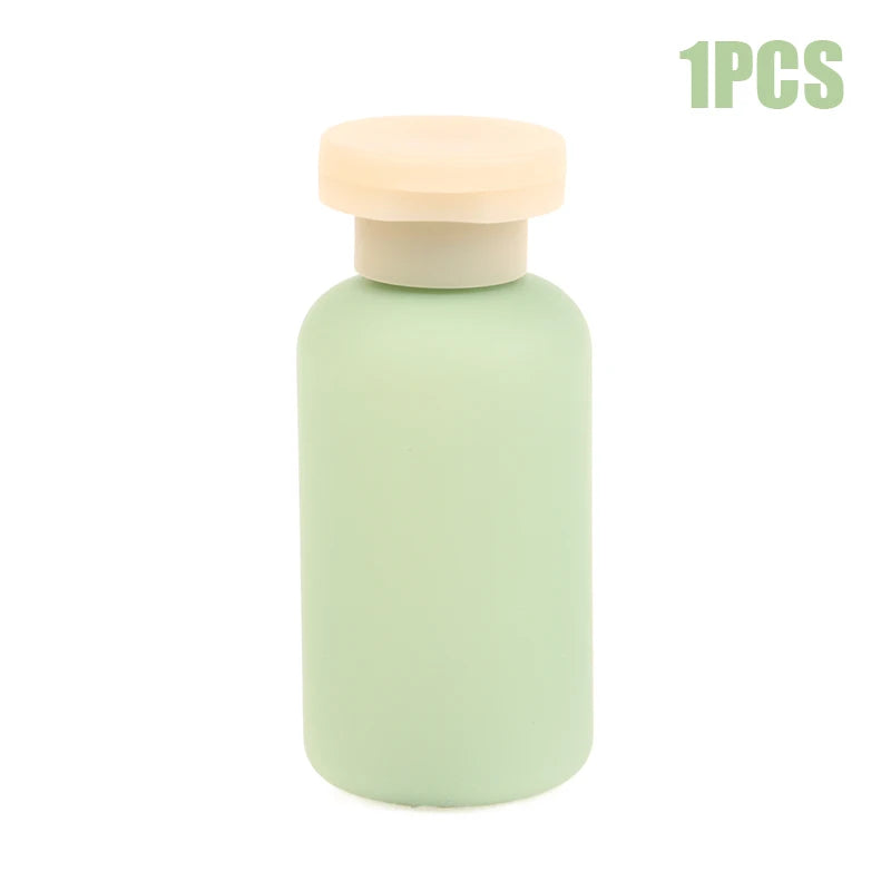 100ml Refillable Squeeze Travel Bottles with Flip Cap | 1/3/4 Pack