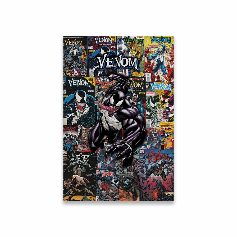 Deadpool Wolverine Poster Disney Movie Comic Art Prints Venom Canvas Painting Thor Wall Art Decor Artwork Home Room Decor Peaceful Pleasures Health and Wellness 4 20x30cm