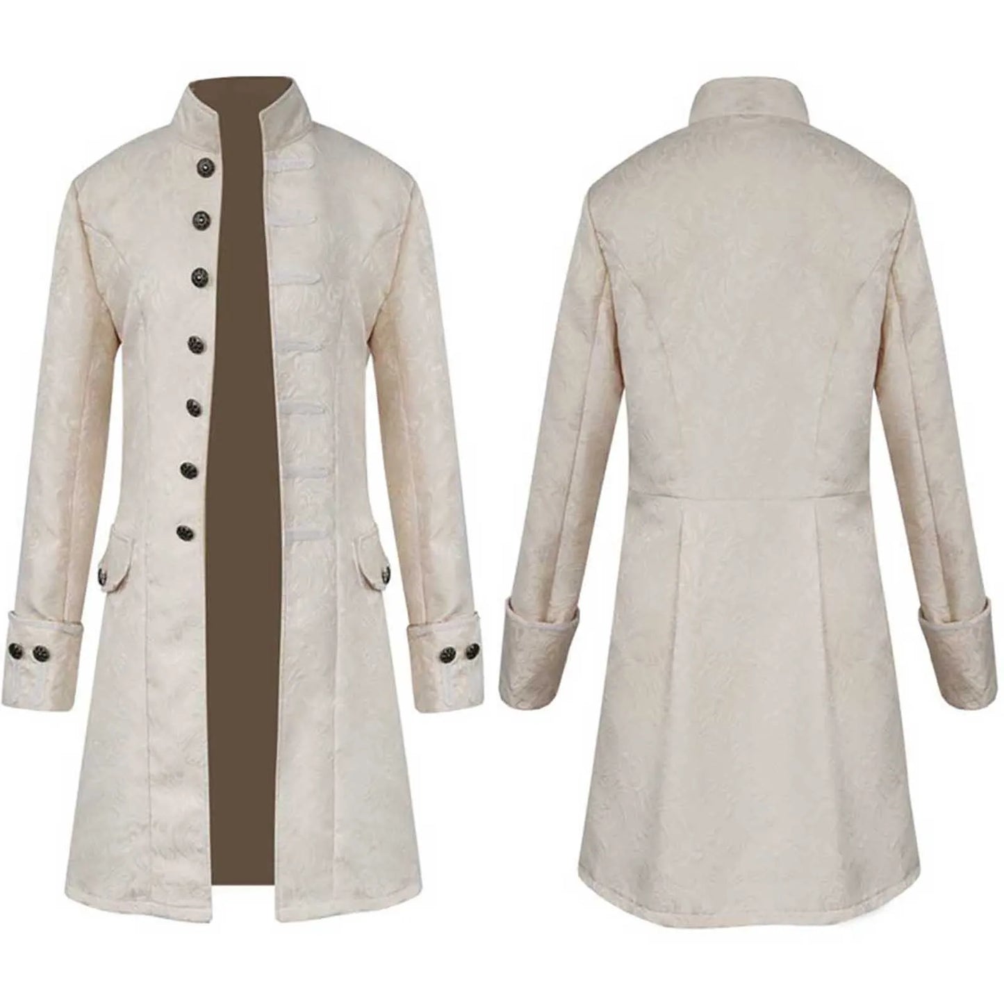Men's Medieval Gothic Frock Coat | Victorian Renaissance LARP