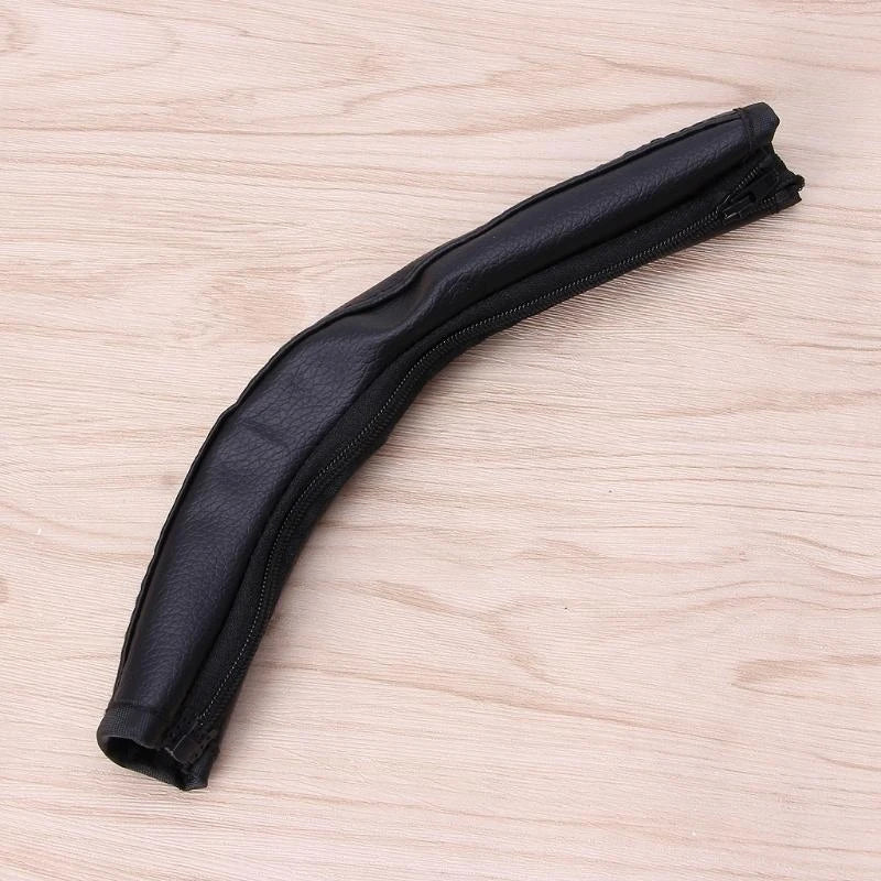 PU Leather Stroller Armrest Covers – 2pc Handle Protector Set
