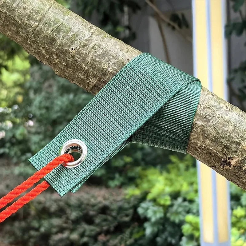 Green Tree Staking Straps for Saplings & Storm Protection Tree Staking Straps Peaceful Pleasures Health and Wellness