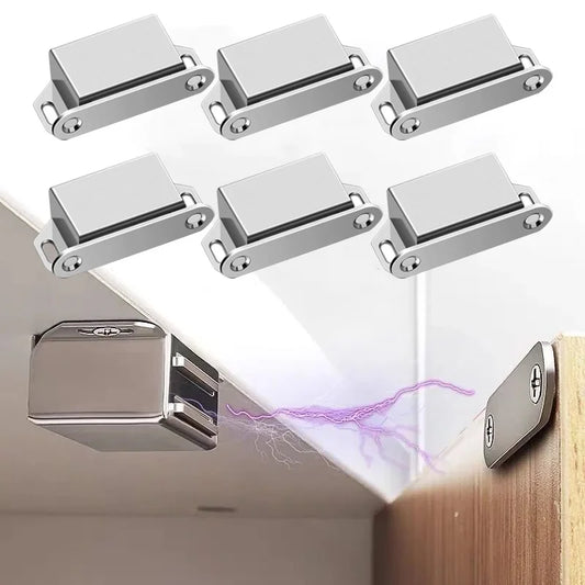 2 Magnetic Door Suction Hardware Accessories Closed Used Kitchen Peaceful Pleasures Health and Wellness