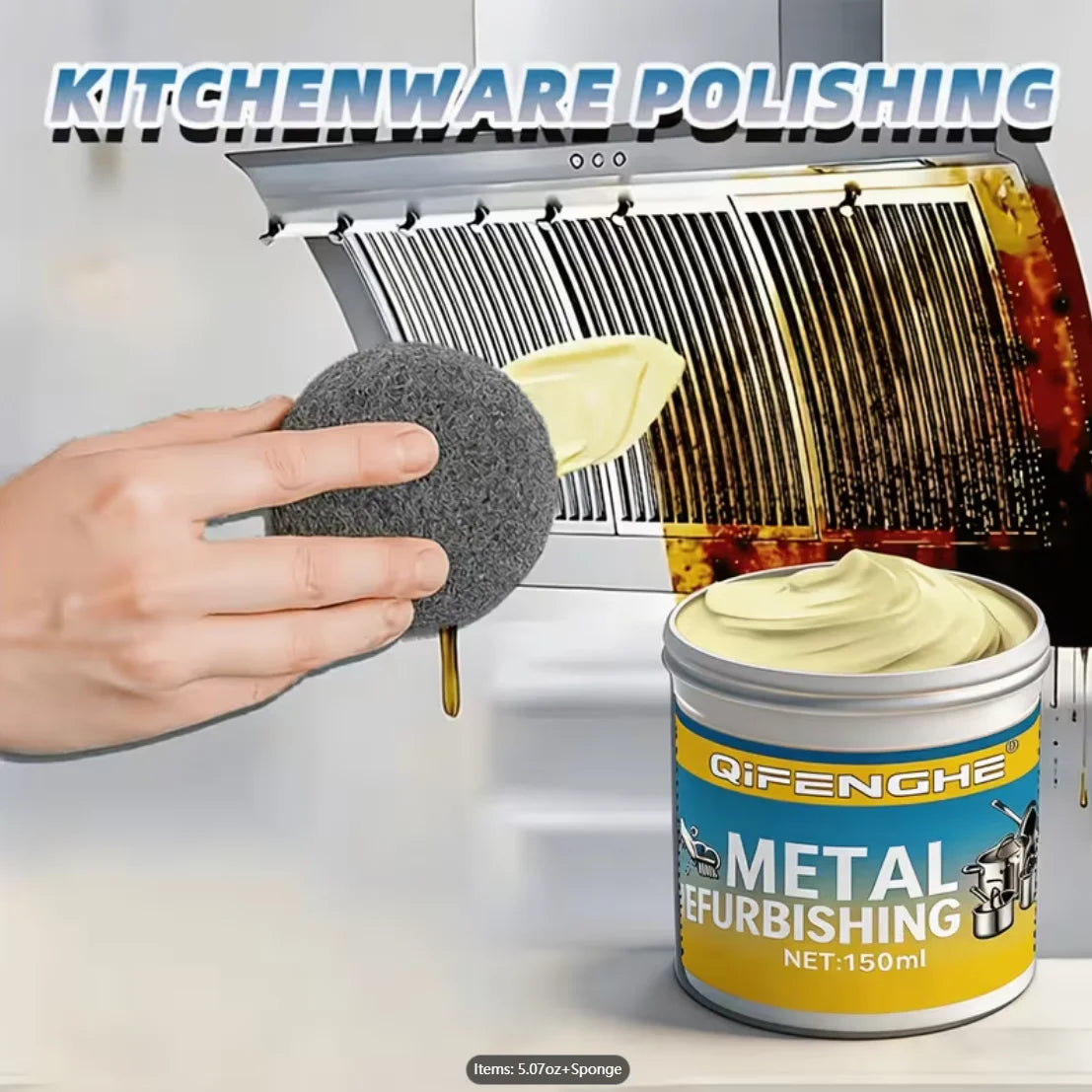 Metal Repair & Chrome Polish – Scratch & Rust Remover