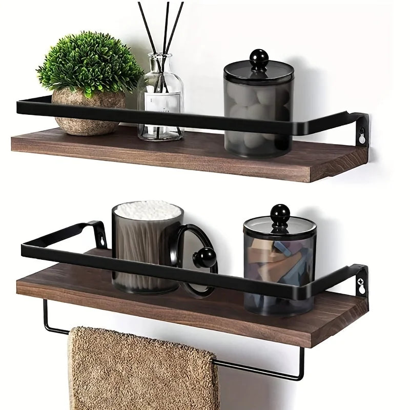 Black Qtip Dispenser & Apothecary Jar – Bathroom Organizer for Cotton Balls, Swabs & Cotton Rounds