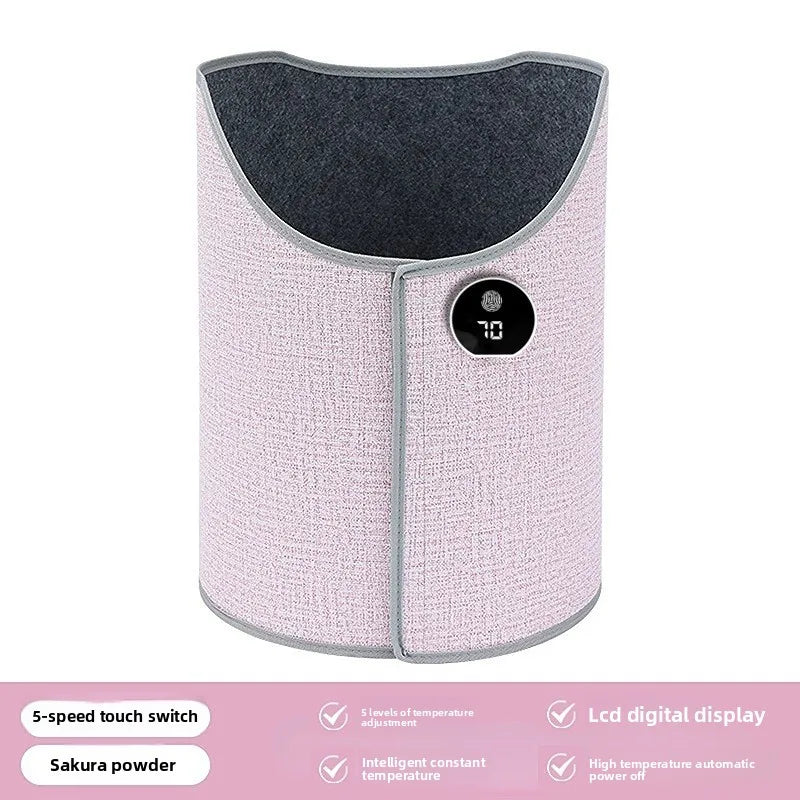 Foldable Under-Desk Electric Foot & Leg Warmer with Thermostat