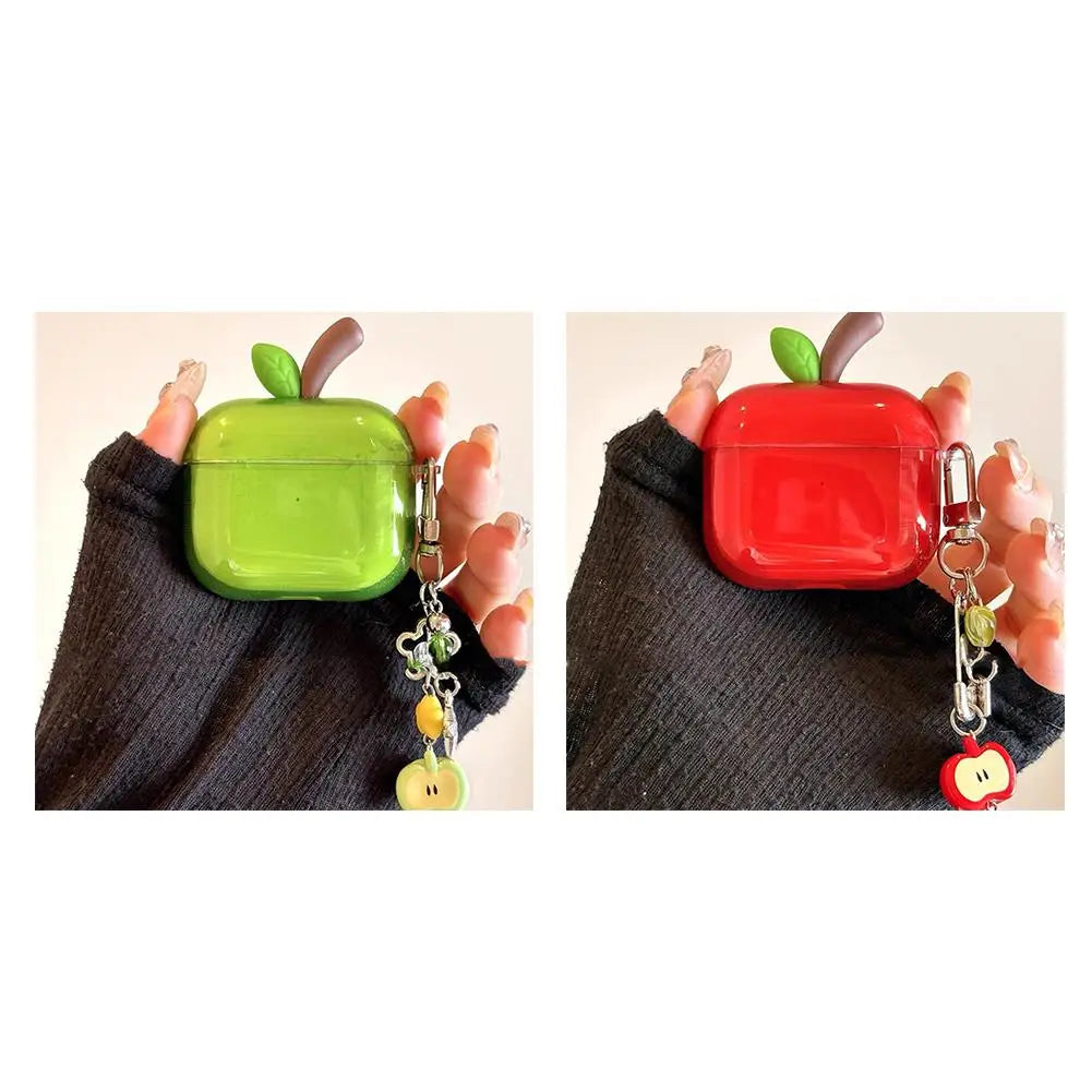 Apple Shape Clear AirPods Pro 2 & AirPods 4 Case | Shockproof