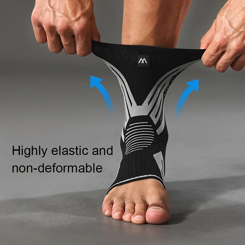 1Pcs Ankle Support Compression Sleeves for Both Men And Women, Designed to Stabilize The Ankle Joint During Fitness And Sports Peaceful Pleasures Health and Wellness