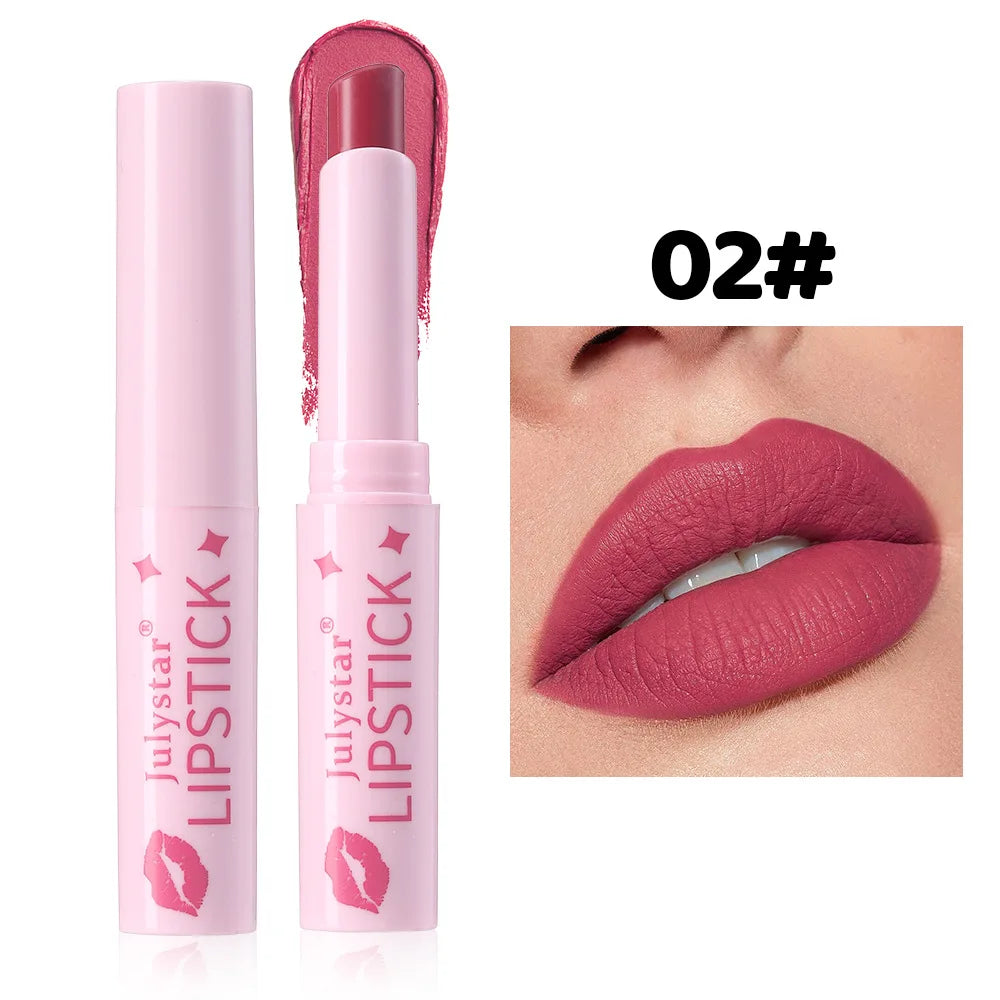 Matte Velvet Lipstick Pen – 8 Colors, Waterproof, Long Lasting