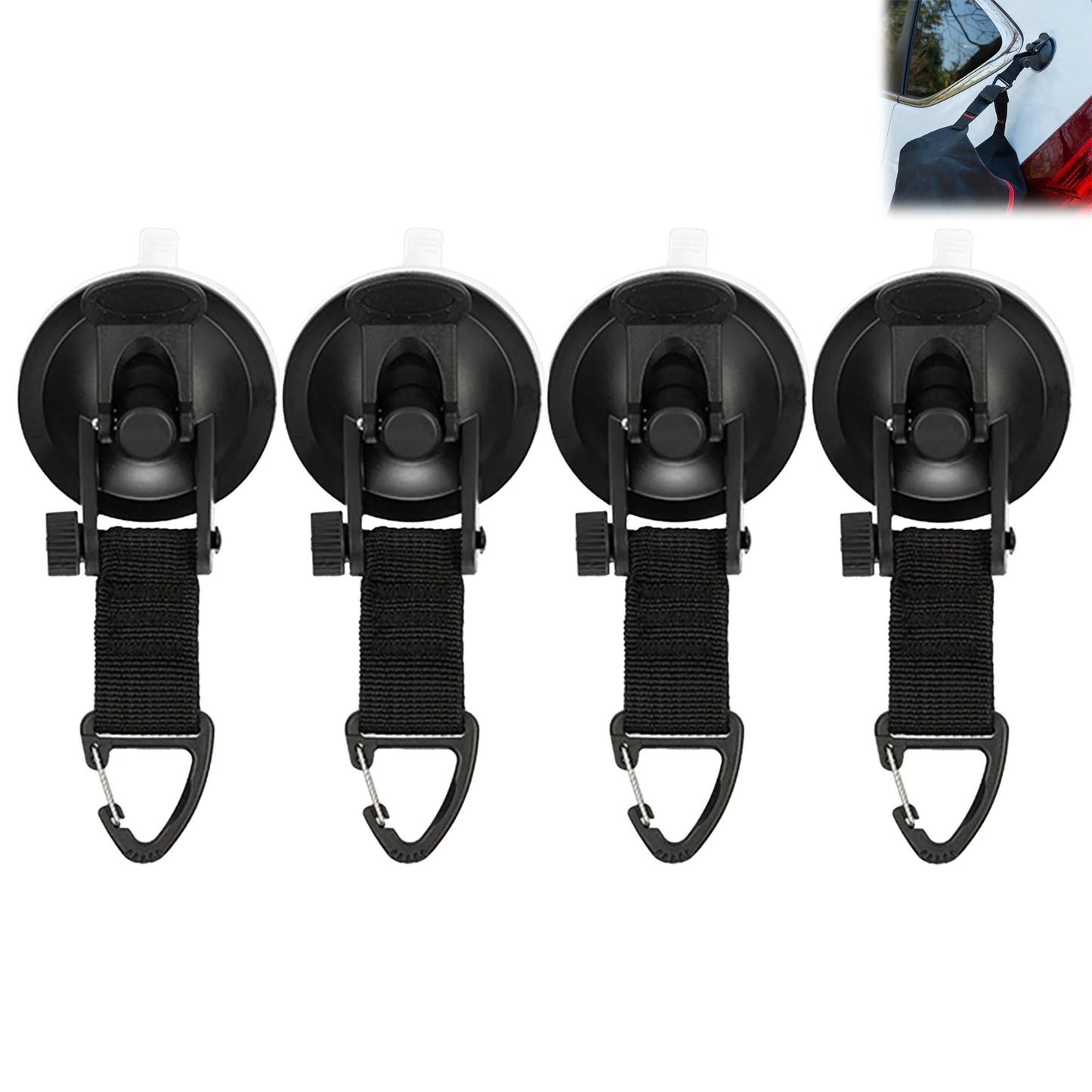 Heavy Duty Camping Suction Cup Adjustable Camping Suction Hook for Tents Hiking RV Windows Peaceful Pleasures Health and Wellness