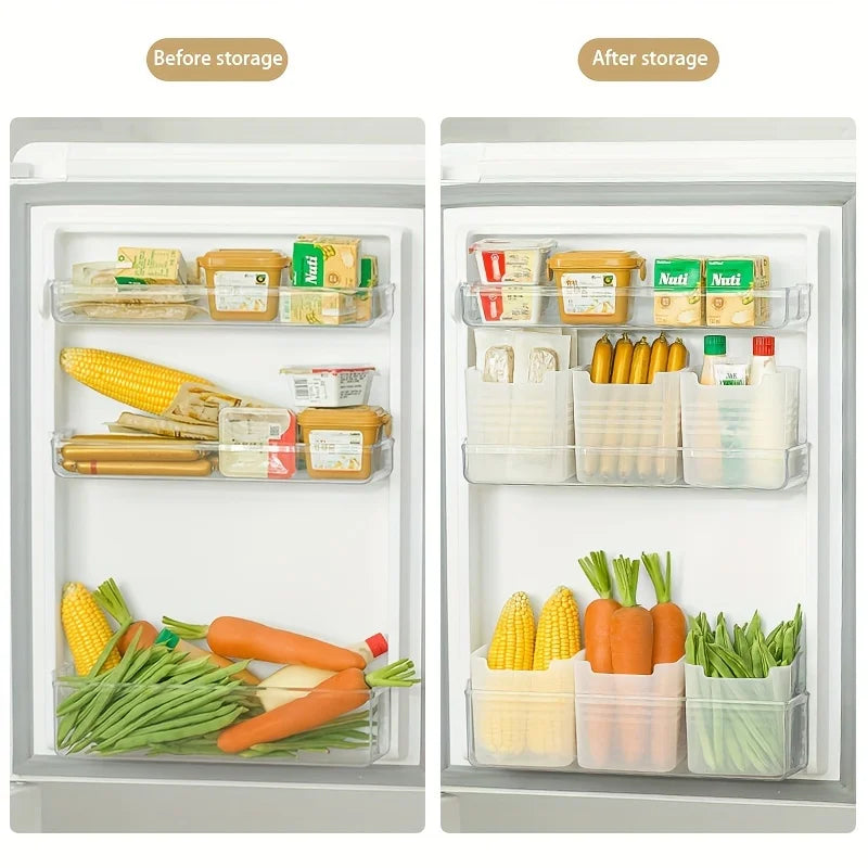Side door refrigerator storage box, food, vegetable, fruit classification, freshness preservation box, miscellaneous storage box Peaceful Pleasures Health and Wellness