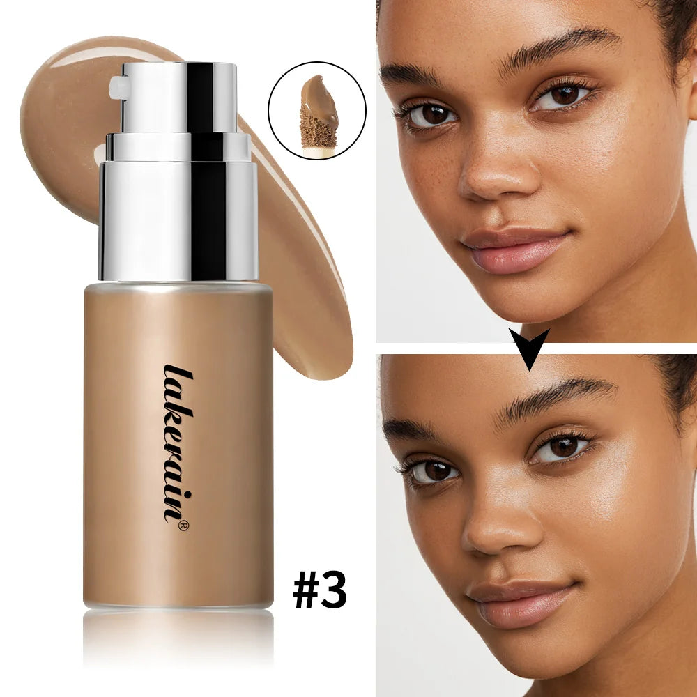 Liquid Foundation Concealer | Bronzing Waterproof Skin-Nourishing Liquid Foundation Peaceful Pleasures Health and Wellness