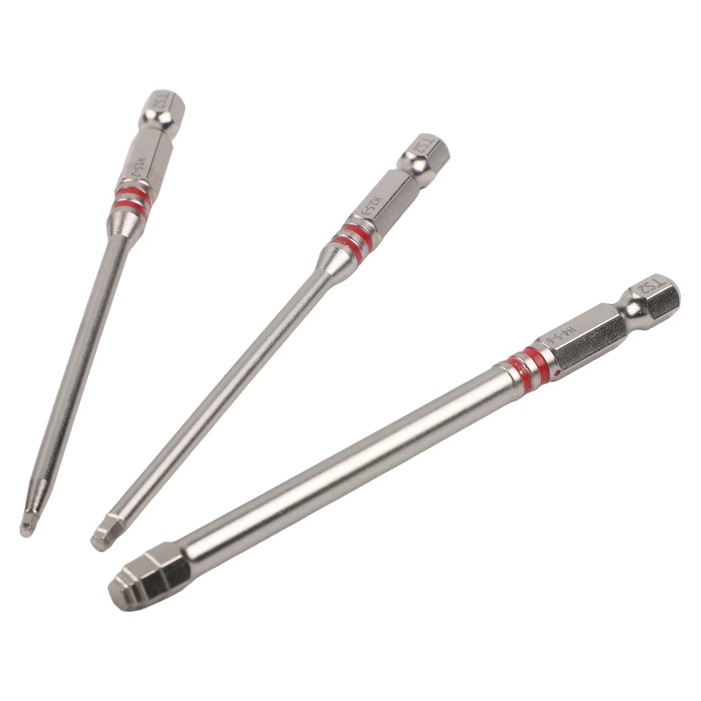 6-Piece Hex Shank Screwdriver Bits Set | Pagoda Design, Multi-Size