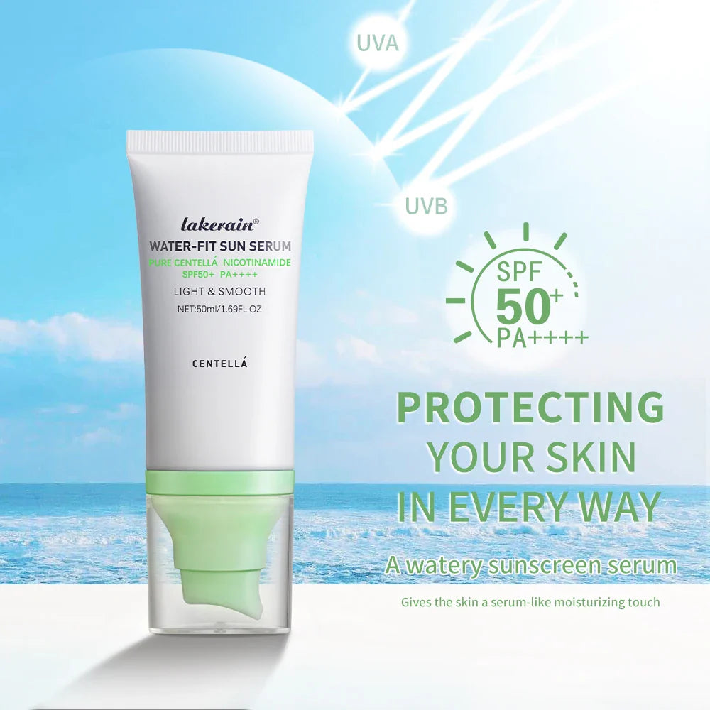 SPF 50 Centella Asiatica Sunscreen Serum 50ml – All Skin Types