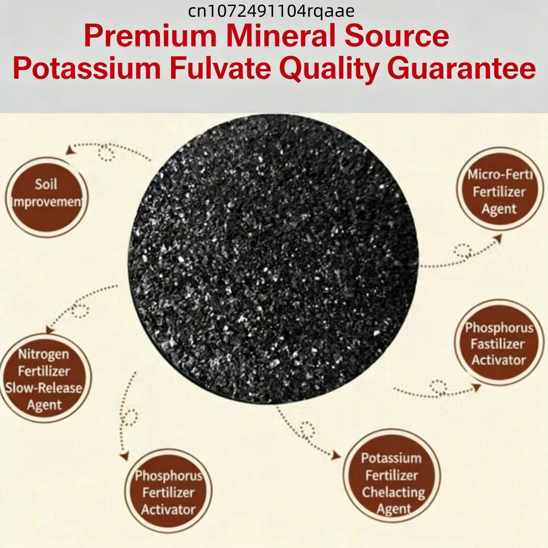 Humic Acid Fertilizer & Trace Elements – Sodium Humate Foliar Spray