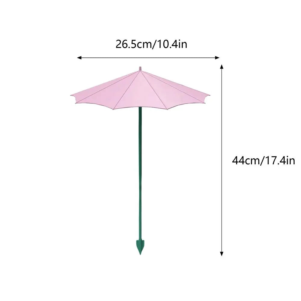 3-Pack Mini Plant Umbrellas – UV Sun Shade for Seedlings
