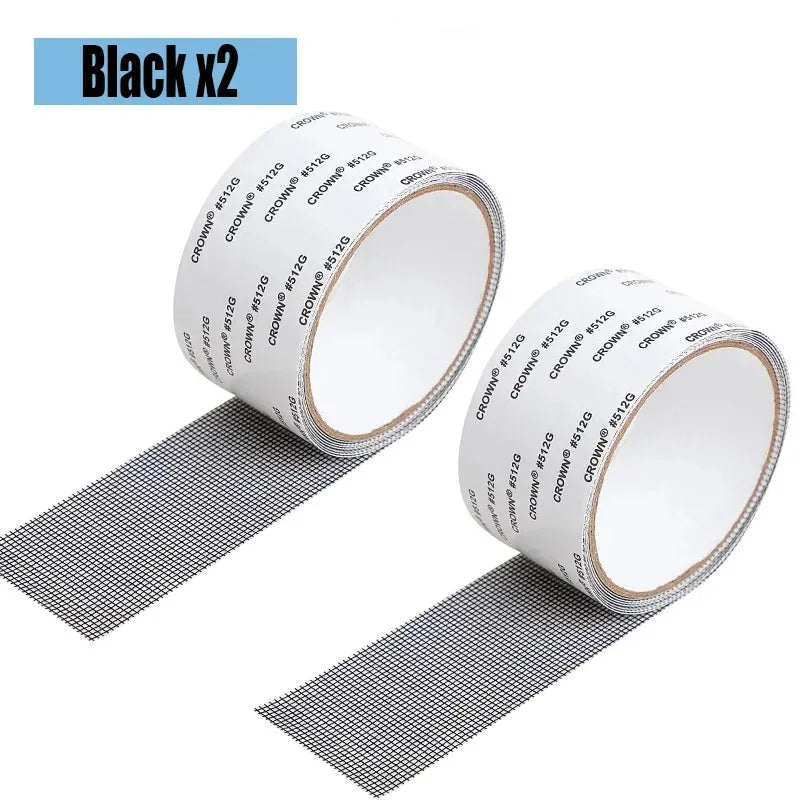 Window Screen Repair Tape – Waterproof Self-Adhesive Mesh Patch
