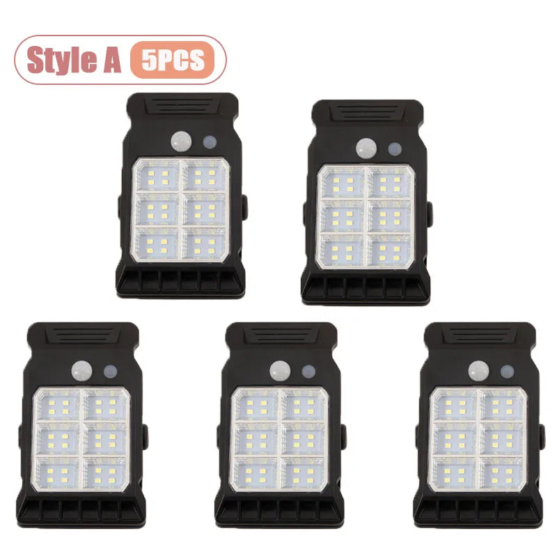 Solar Motion Sensor Clip-On Garden Lights | Outdoor LED