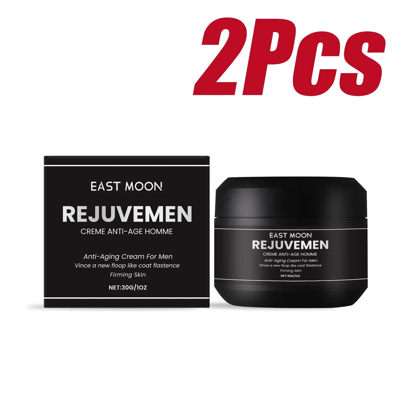 East Moon Men's Firming Face Cream – Anti-Wrinkle & Hydrating