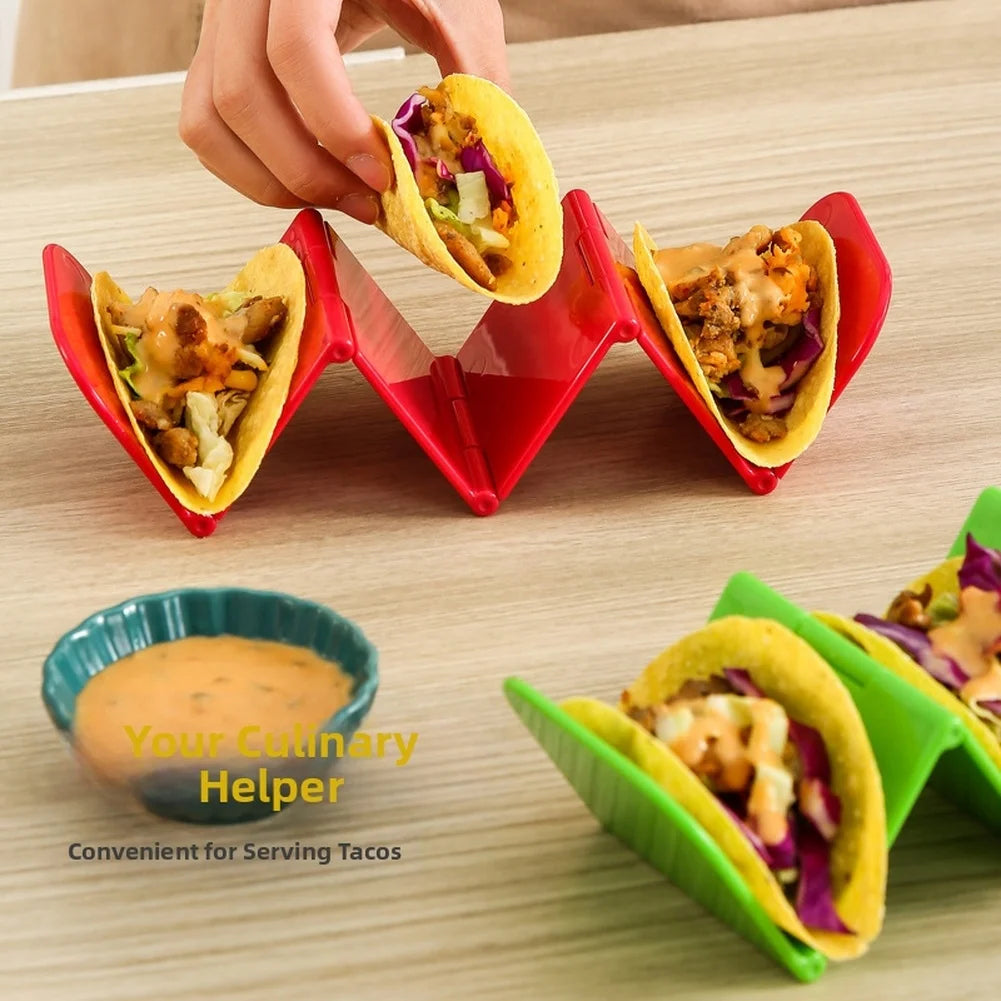 Taco Holder Stand Made Food-safe ABS Material Designed Stable Upright