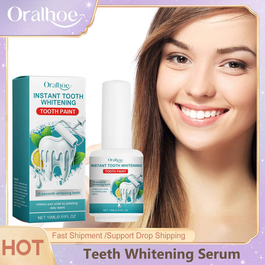 Teeth Whitening Serum – Brighten Smile & Reduce Yellowing 15ml Teeth Whitening Serum Peaceful Pleasures Health and Wellness