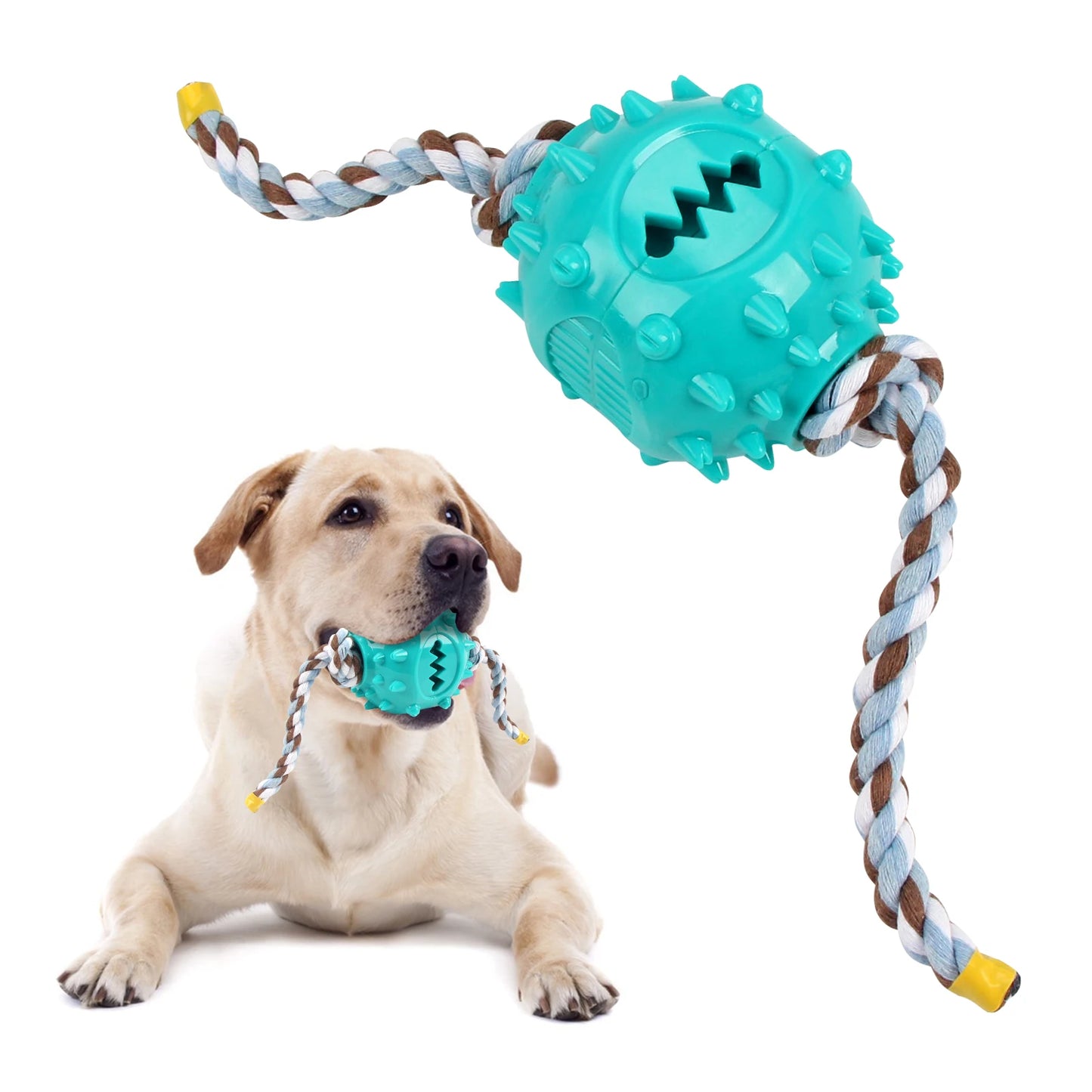 Dog Grinding Teeth Toys Chew Cleaning Anti Bite Interactive Training
