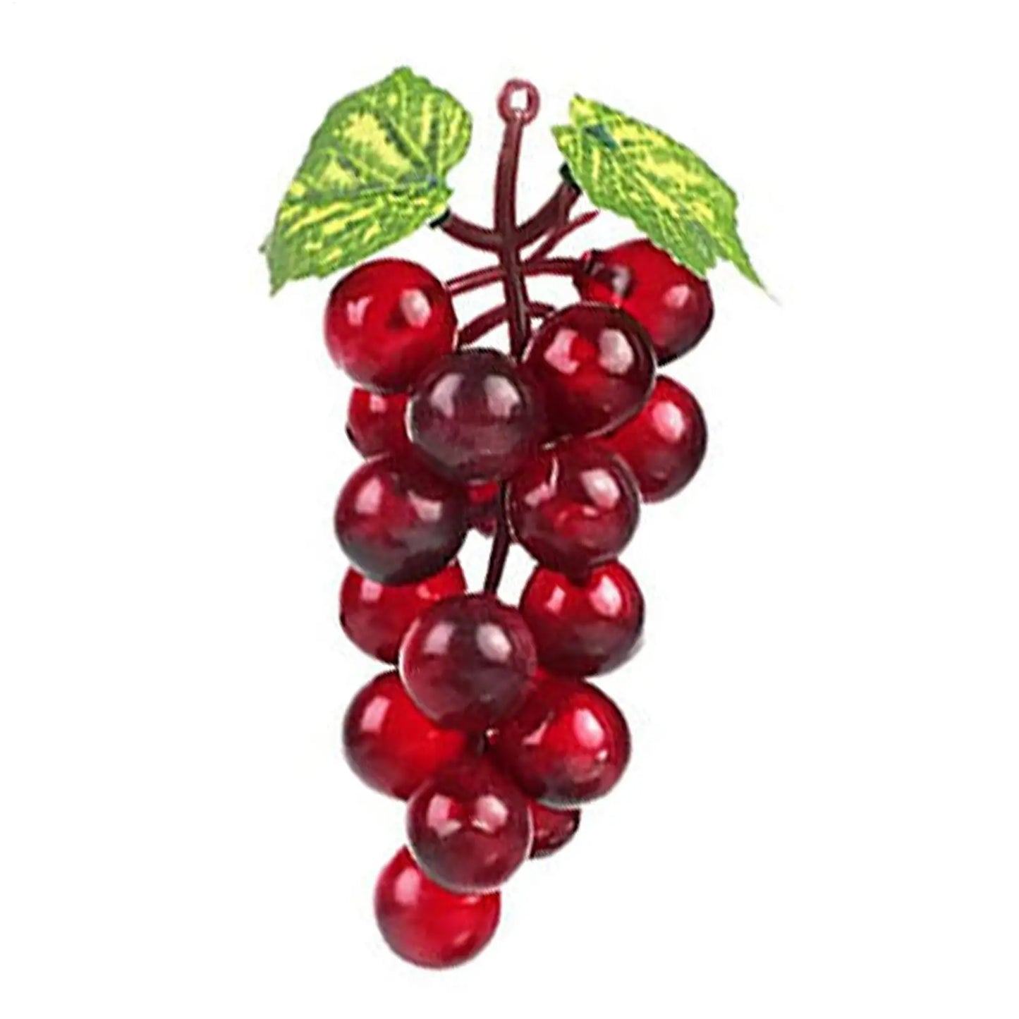 Artificial Grape Cluster Decor | Purple, Black & Green Faux Grapes