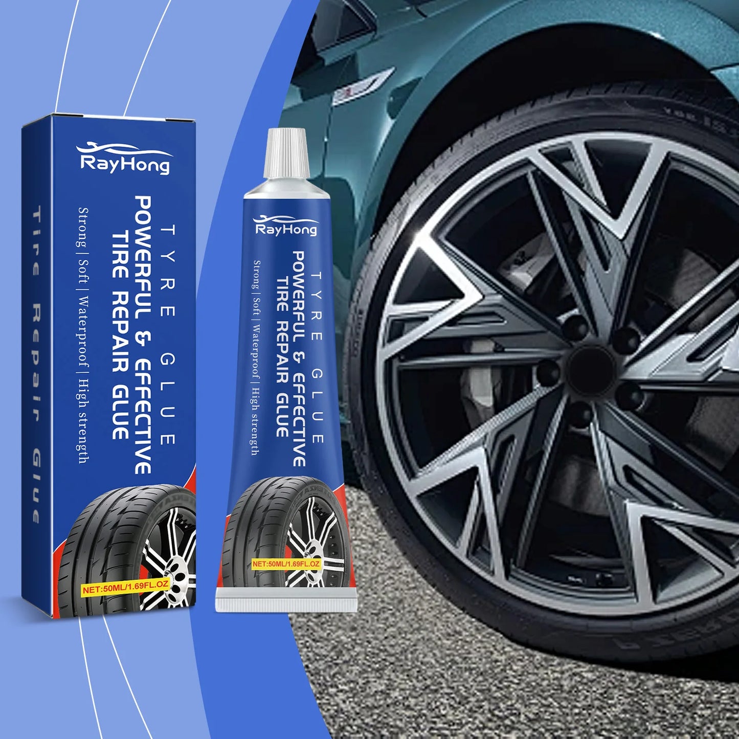 Tire Sidewall Repair Glue – Fix Cracks & Scratches Fast