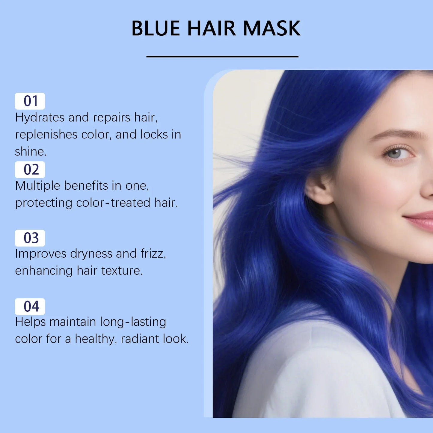 Color Depositing Hair Mask – Toning Nourishing Conditioner