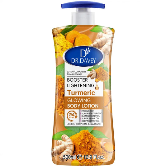 DR.DAVEY Turmeric Glowing Body Lotion 500ml | Moisturizing Body Lotion Oasis Select