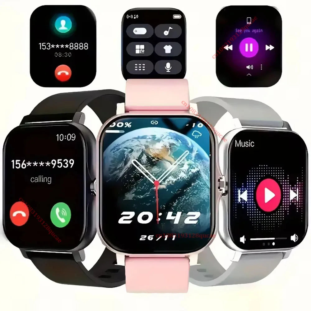 Sports Smartwatch 2026 Color Screen Bluetooth Calls Monitoring Men Smart Watch Connect Phone Women Fitness Calories Alarm Clock Peaceful Pleasures Health and Wellness