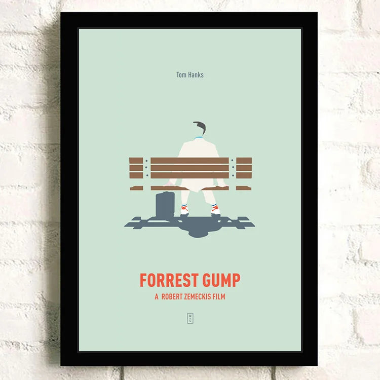 Forrest Gump Classic Movie Canvas Wall Art Poster | Home Decor