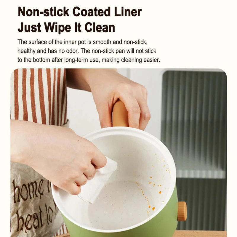 Multi Cookers Electric Pot Household Non-stick Pan Hot Pot Rice Cooker Cooking Appliances Electric Rice Cooker Peaceful Pleasures Health and Wellness