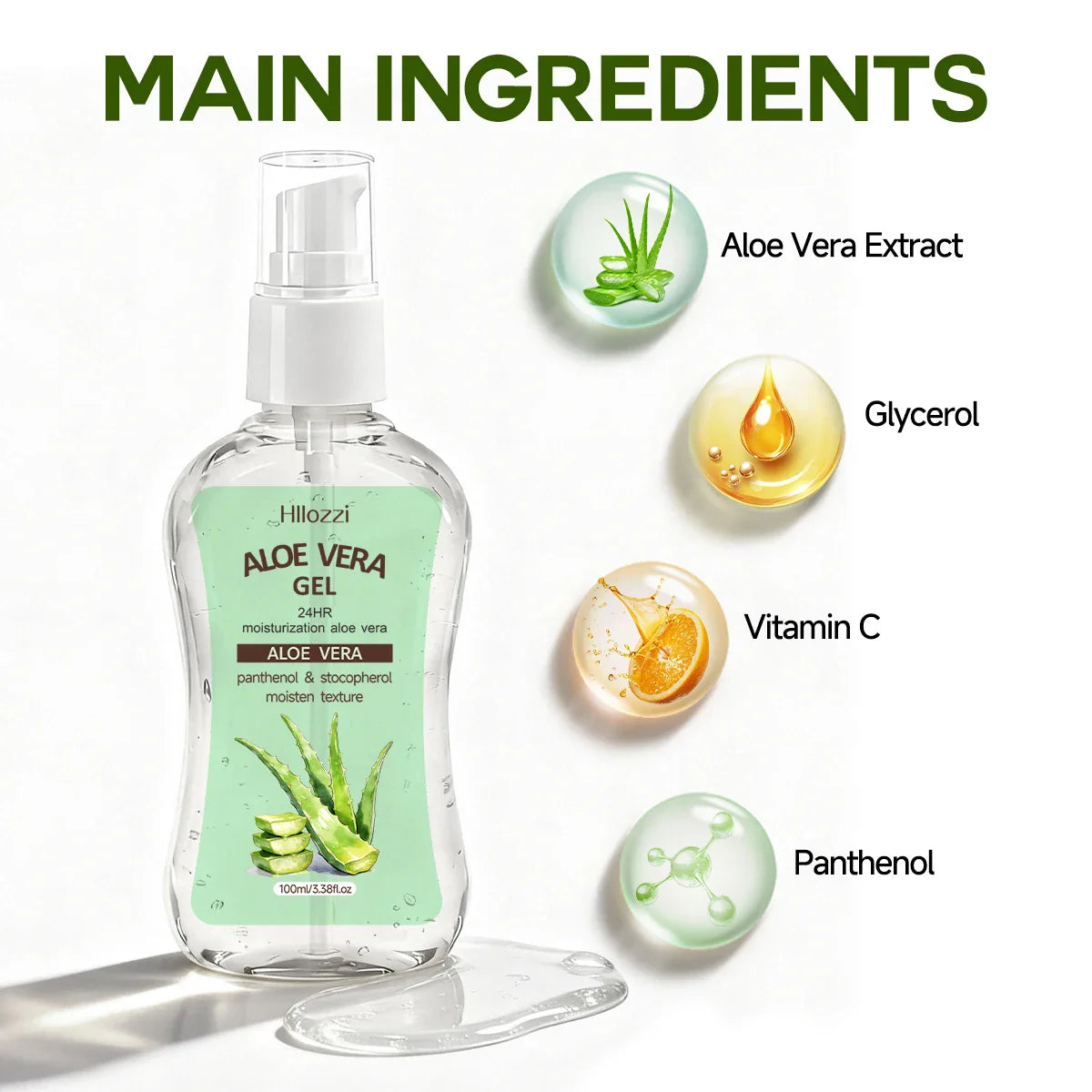 Aloe Vera After Sun Moisturizer Gel 100ml | Men & Women