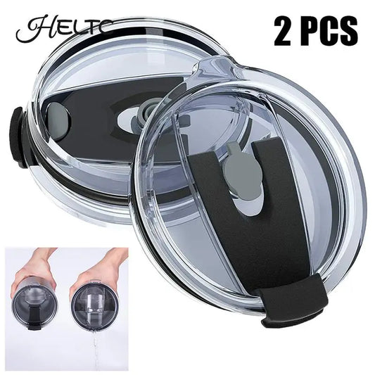 20 OZ Spill-Proof Replacement Travel Mug Lids | 1-2 Pack Travel Mug Lid Peaceful Pleasures Health and Wellness
