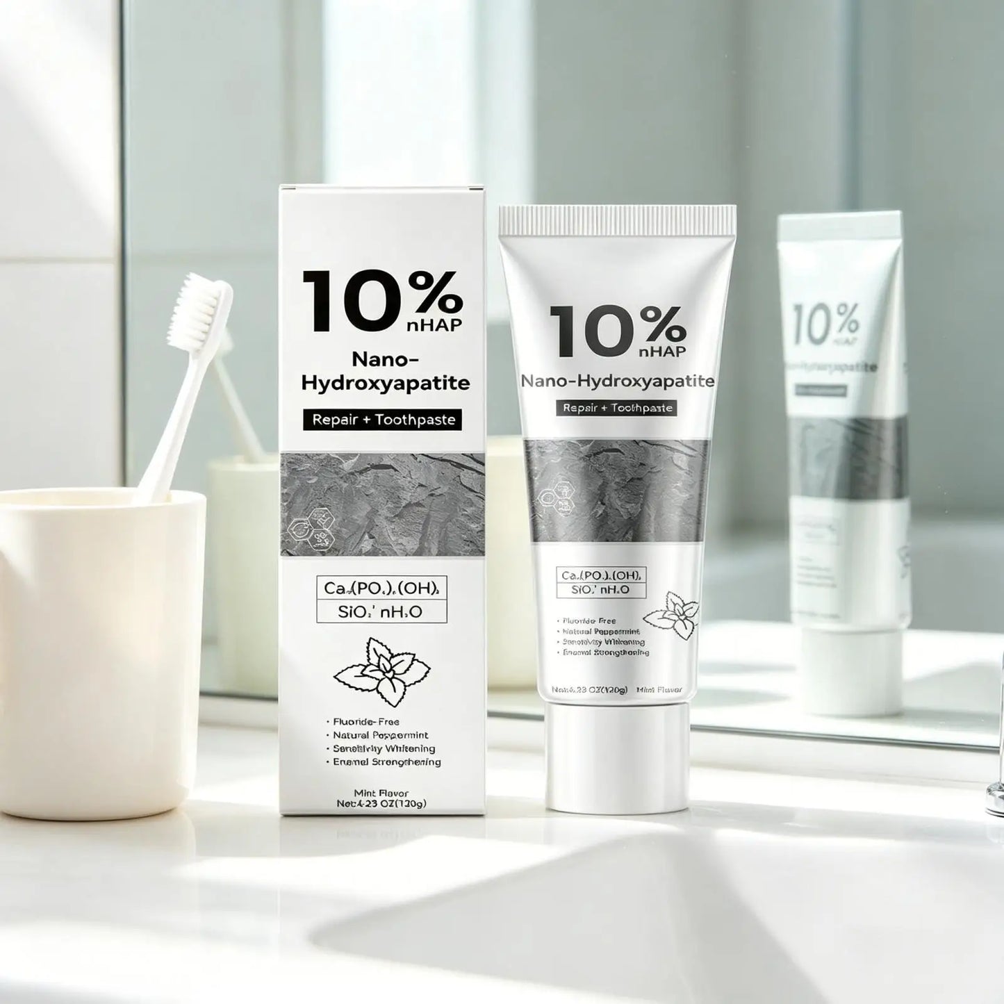 Nano Hydroxyapatite Whitening Toothpaste | Enamel Repair 120g