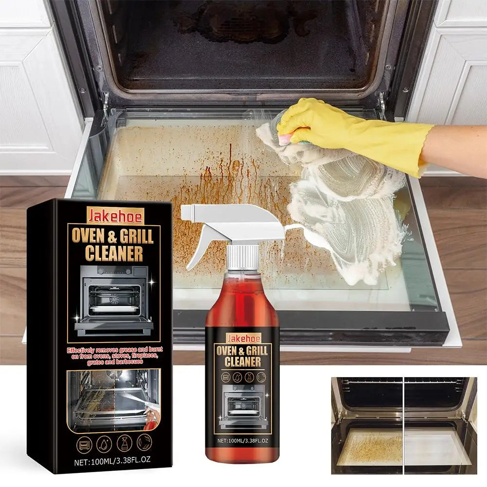 Ovens Cleaning Foam Spray Strong Kitchen Remove Grill Stove Oil Stains All Purpose Cleaner for Kitchen Appliances Household Care Peaceful Pleasures Health and Wellness