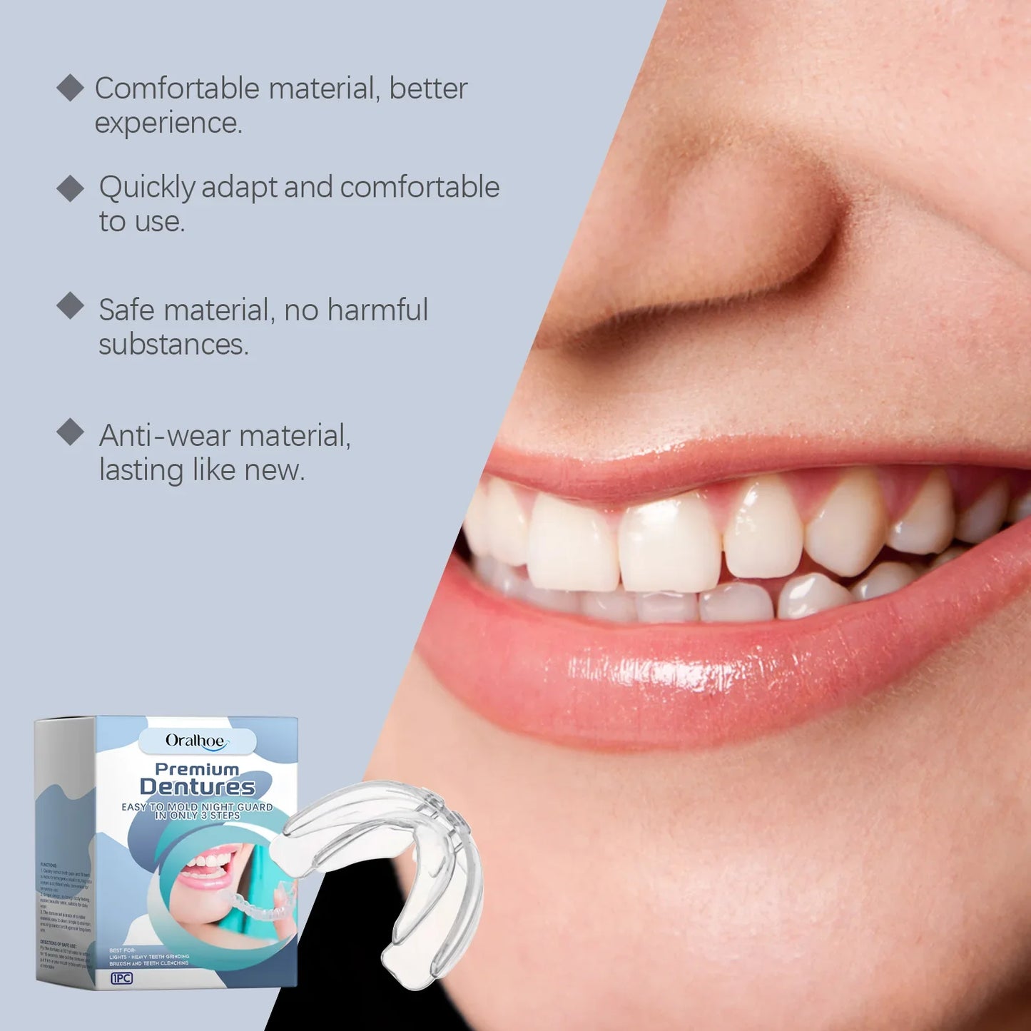 Mouth Guard & Teeth Retainer – Dental Guard & Invisible Brace