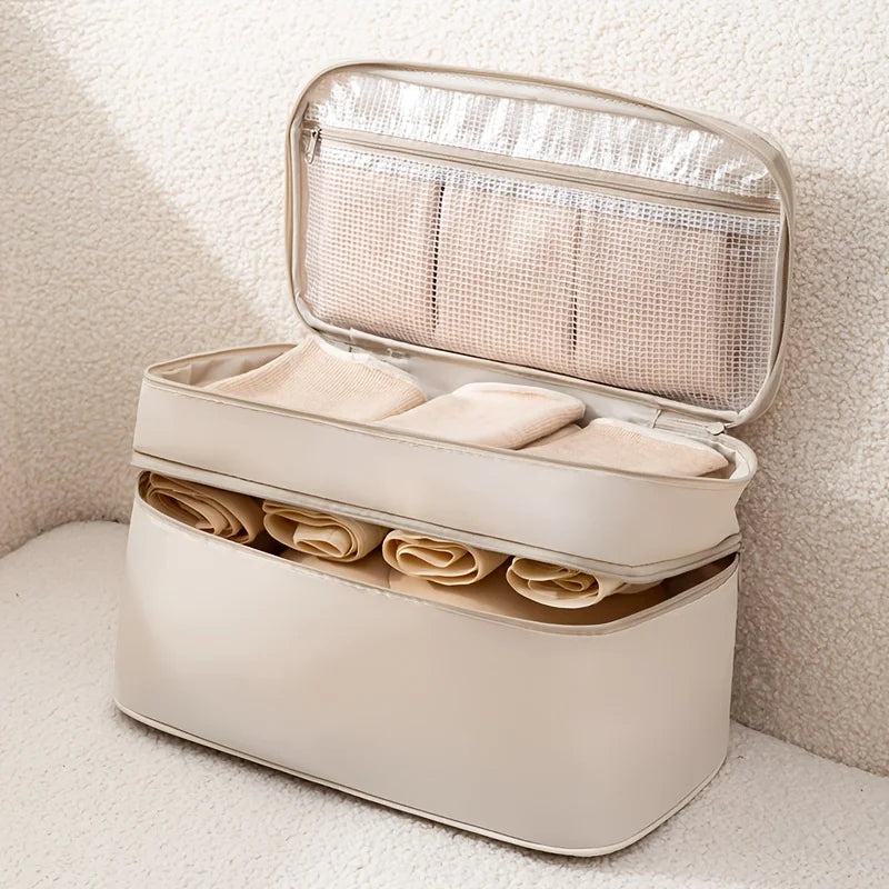 4-in-1 Travel Bra & Underwear Organizer Bag | Packing Cube