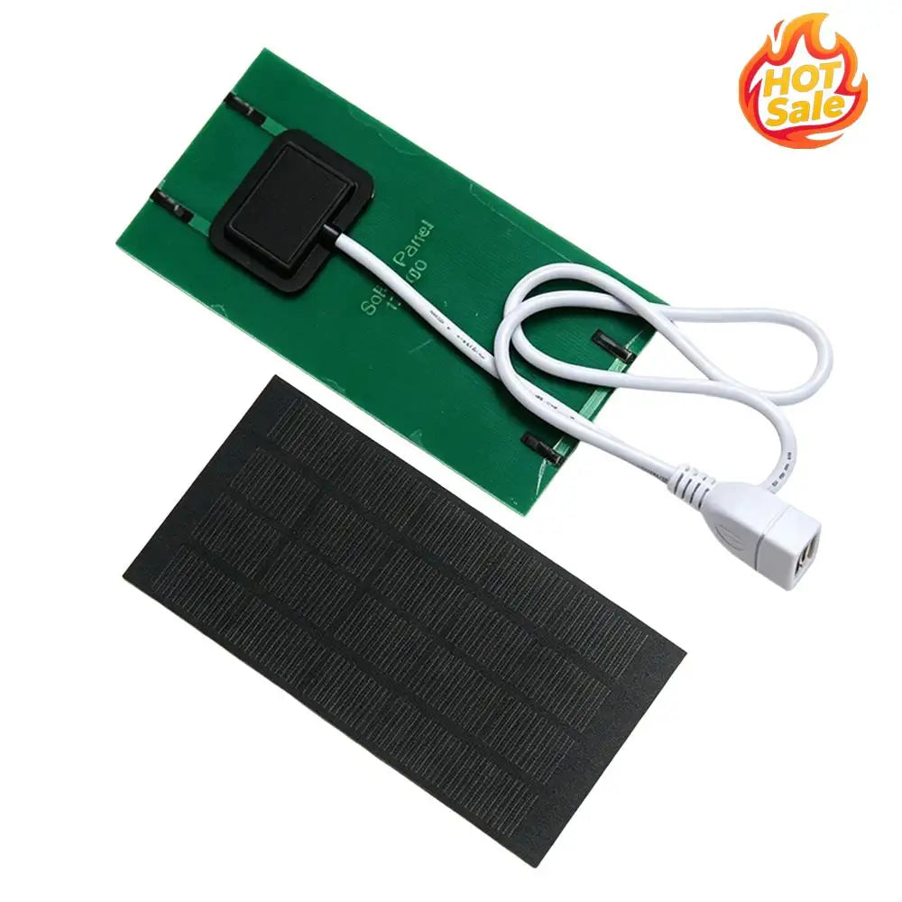 VODOOL 1.2W Portable Solar Panel Charger – Camping & Hiking