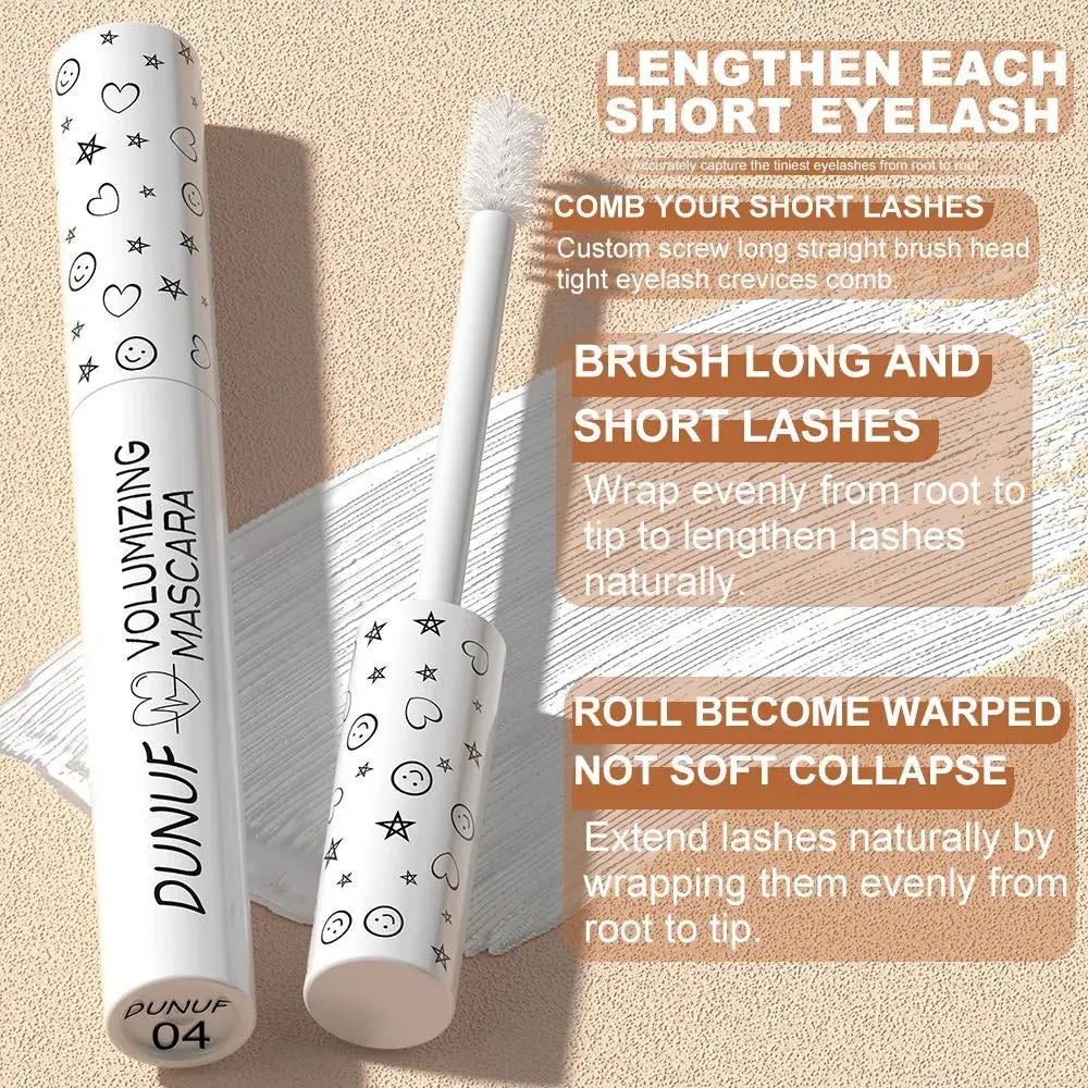 DUNUF Colorful Waterproof Mascara – Curling & Lengthening