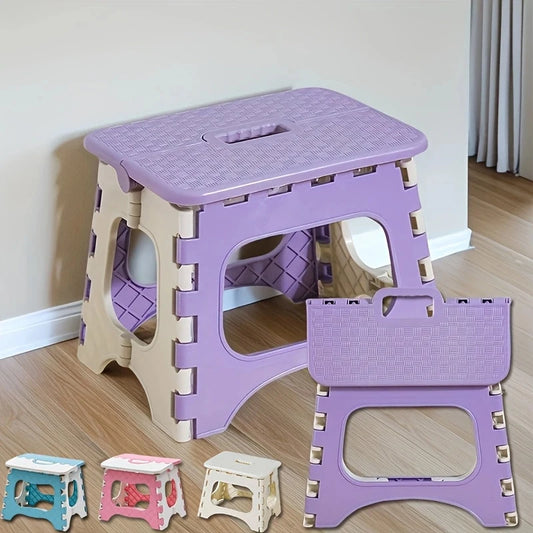 Adult Folding Step Stool – Anti-Slip Portable Foldable Stool Folding Step Stool Peaceful Pleasures Health and Wellness